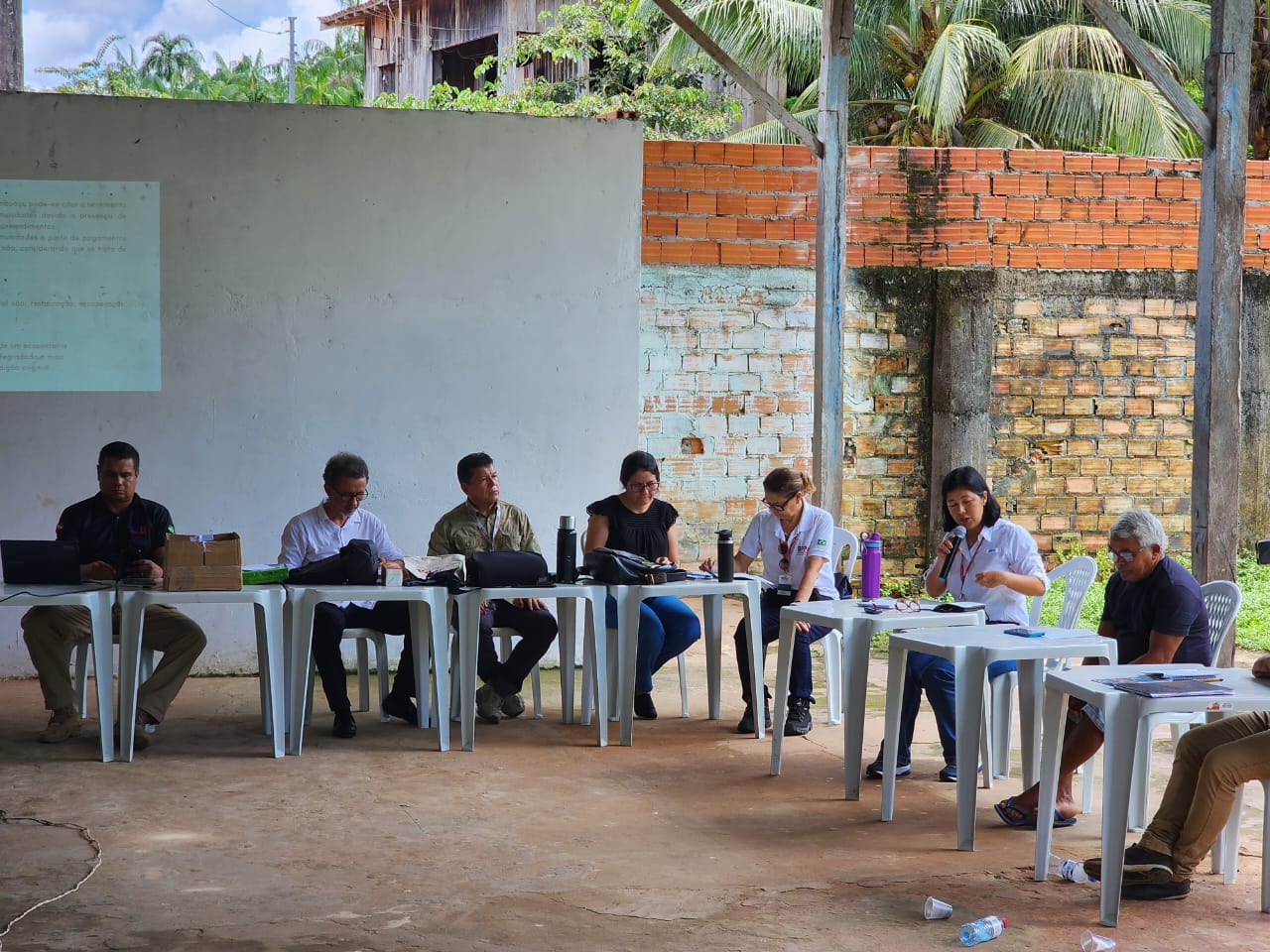 Evento ocorreu na sede social da Comunidade Conceição de Mirindeua.
