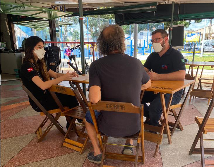 Promotores orientaram e tiraram dúvidas de comerciantes sobre cumprimento da nova liminar