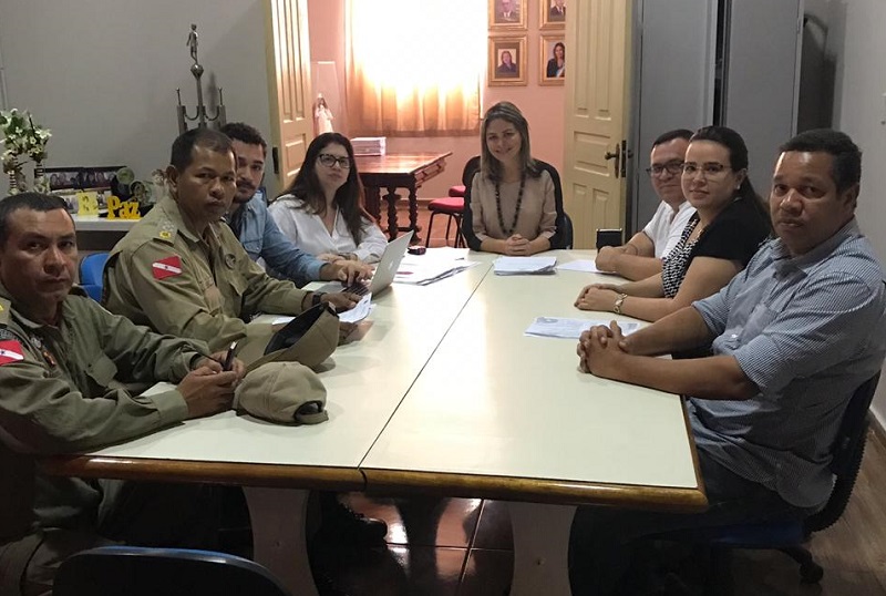 Reunião entre MP, Prefeitura de Vigia e Bombeiros Reunião entre MP, Prefeitura de Vigia e Bombeiros