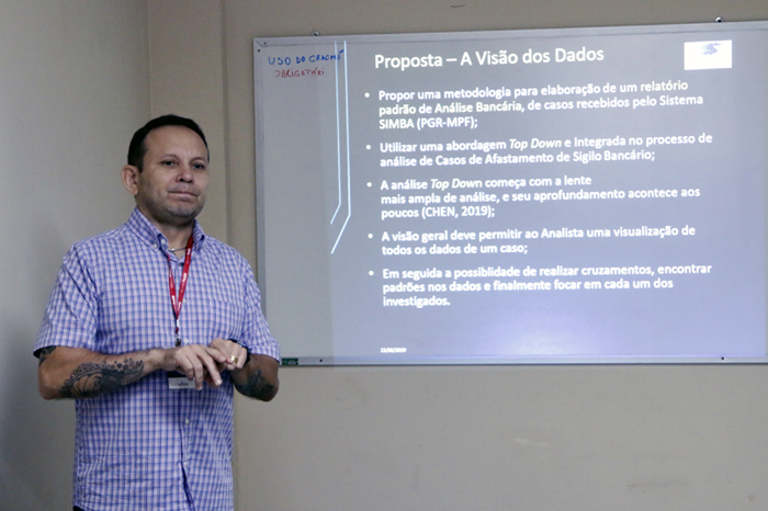 Paulo Sergio Lima, responsável técnico pela Rede Lab no Grupo de inteligência do MPPA