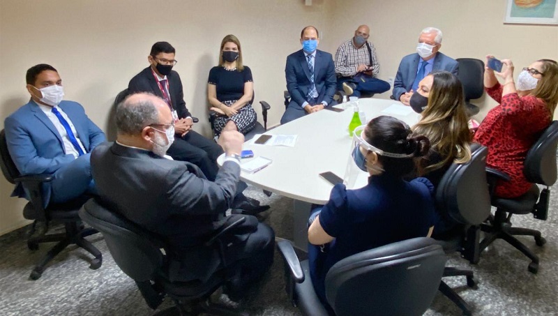PGJ César Mattar Jr reuniu com integrantes do polo Castanhal PGJ César Mattar Jr reuniu com integrantes do polo Castanhal
