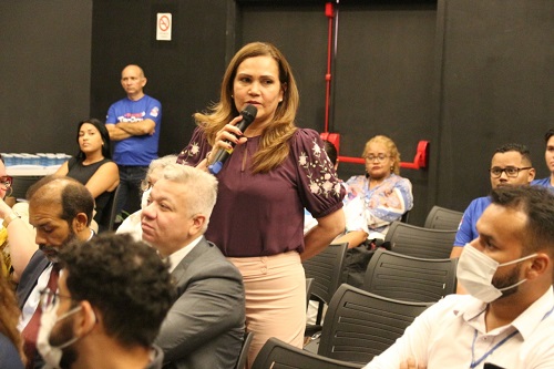 PJ Socorro Gomes, do Núcleo Permanente de Incentivo a Autocomposição (NUPEIA) PJ Socorro Gomes, do Núcleo Permanente de Incentivo a Autocomposição (NUPEIA)