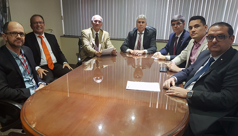 Membros do MPPA reunidos para discutir procedimentos na esfera criminal Membros do MPPA reunidos para discutir procedimentos na esfera criminal