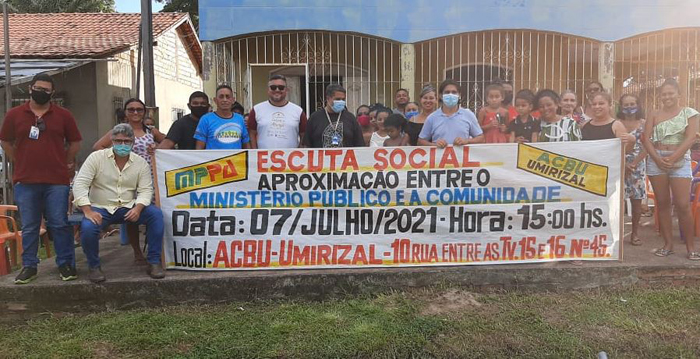 Escuta social reuniu Promotoria e representantes da comunidade