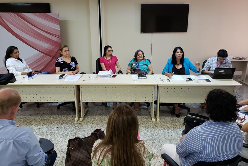 Promotoras reforçaram a necessidade de uma solução definitiva para a situação