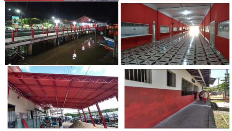 Bens e edifícios públicos foram tingidos na cor utilizada na campanha eleitoral Bens e edifícios públicos foram tingidos na cor utilizada na campanha eleitoral