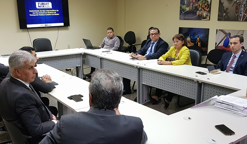 Representantes da prefeitura estiveram no MPPA para falar sobre o transporte coletivo Representantes da prefeitura estiveram no MPPA para falar sobre o transporte coletivo