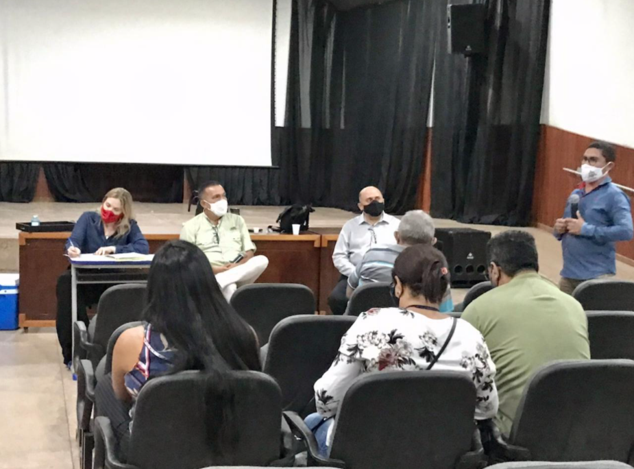 Os participantes expuseram suas demandas à equipe da CGMP