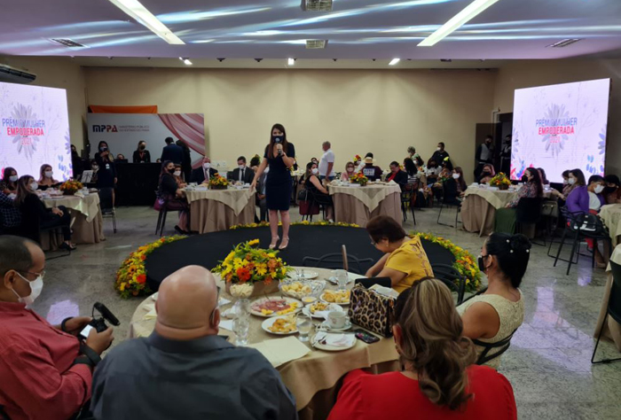 Coordenadora do Núcleo Mulher, Vyllya Sereni, frisou a atuação das homenageadas em suas áreas profissionais
