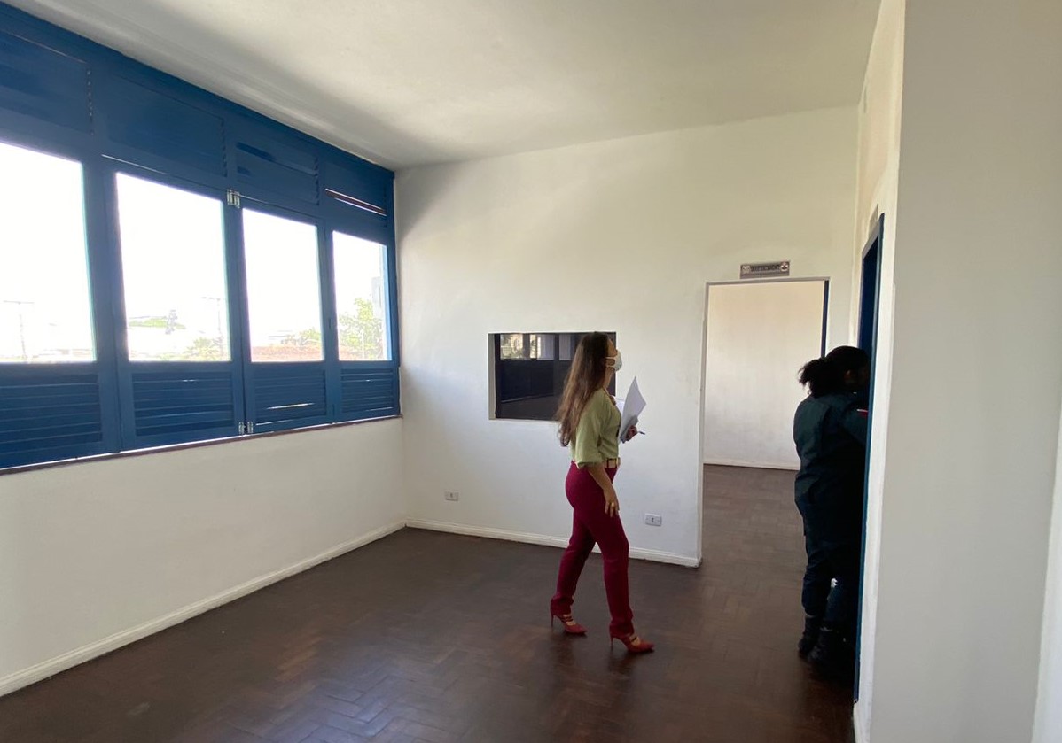 Vistoria no prédio do 11º Batalhão Vistoria no prédio do 11º Batalhão