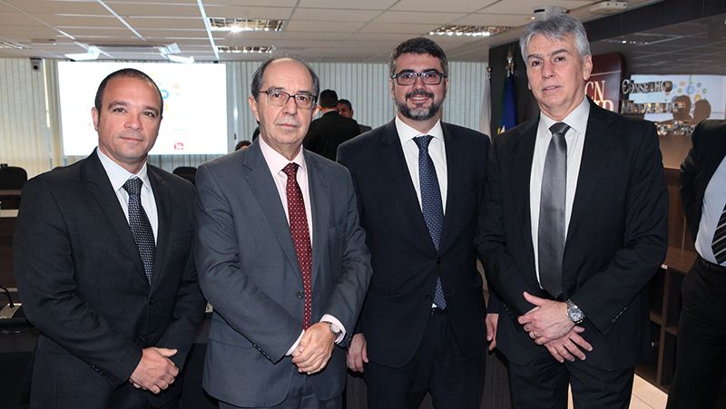 Procurador-geral de Justiça do Pará, Gilberto Martins, durante audiência do CNMP Procurador-geral de Justiça do Pará, Gilberto Martins, durante audiência do CNMP