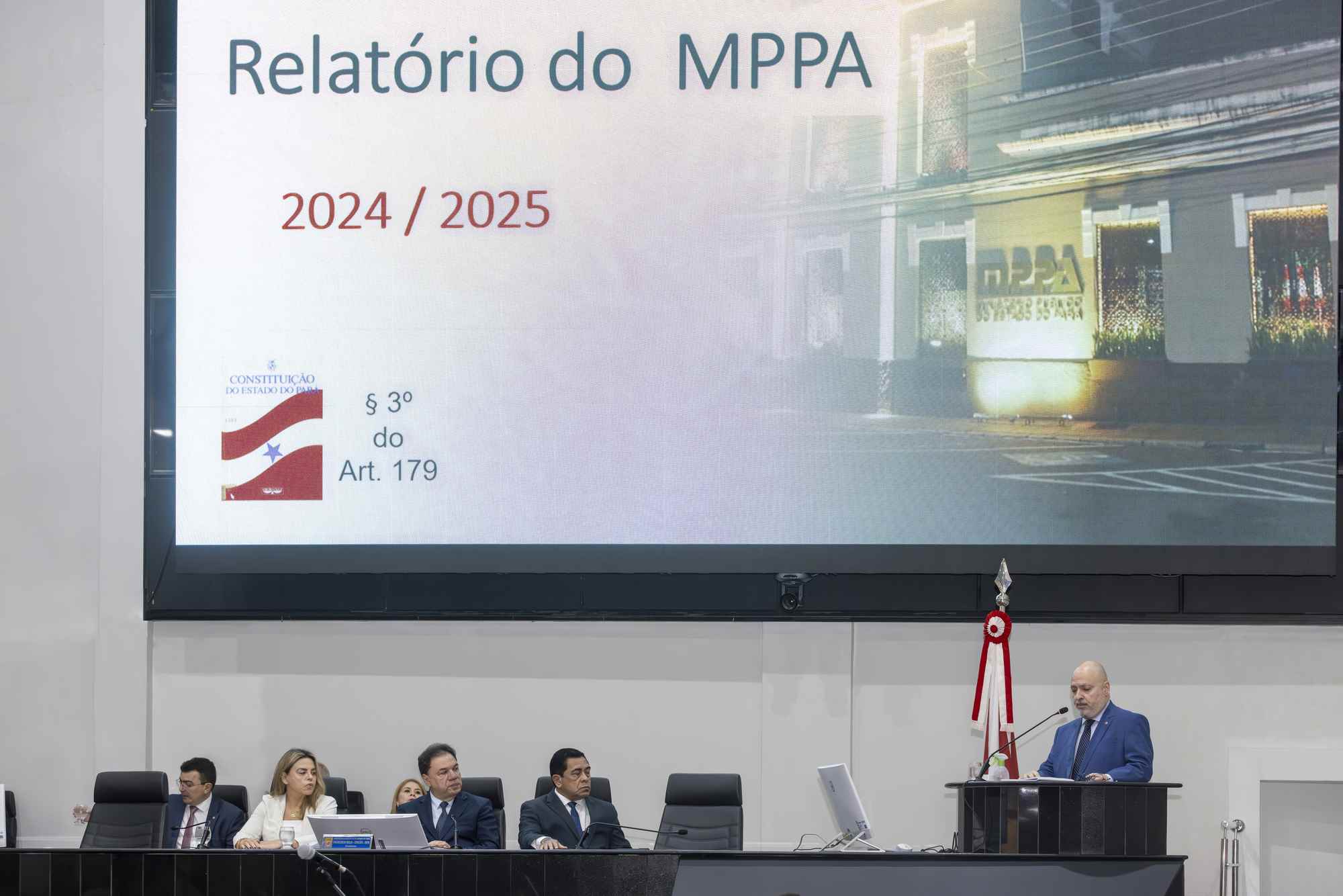 Segundo o relatório, em 2024, o MPPA executou 95,95% do orçamento autorizado. Segundo o relatório, em 2024, o MPPA executou 95,95% do orçamento autorizado.
