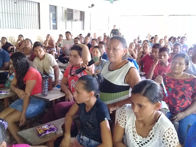 Participantes se manifestam durante encontro promovido pelo MPPA Participantes se manifestam durante encontro promovido pelo MPPA