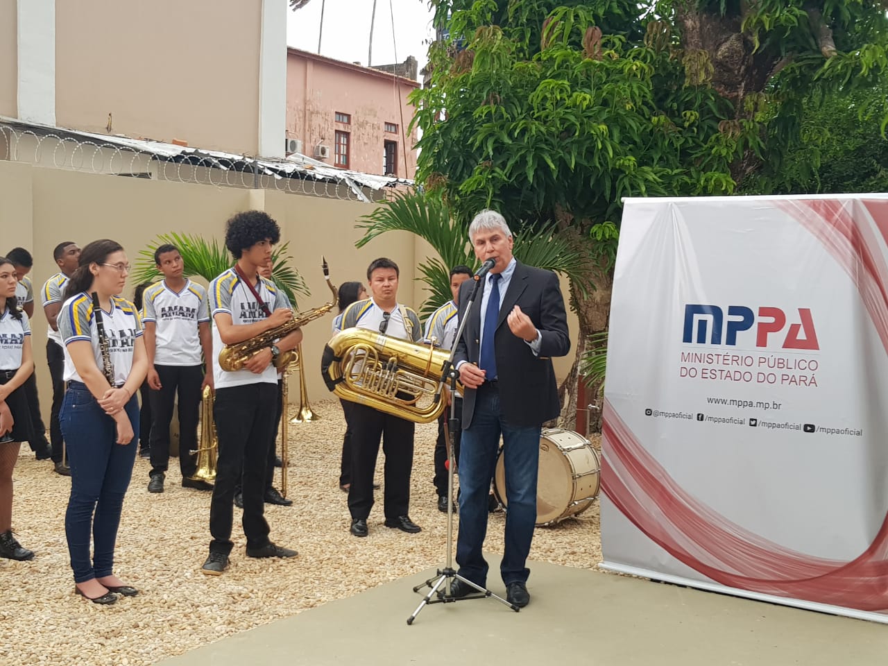 Gilberto Martins disse que desde 2017 o MPPA vem priorizando a reforma das antigas residências oficiais, utilizando recursos próprios, para transformá-las em sedes de Promotoria Gilberto Martins disse que desde 2017 o MPPA vem priorizando a reforma das antigas residências oficiais, utilizando recursos próprios, para transformá-las em sedes de Promotoria