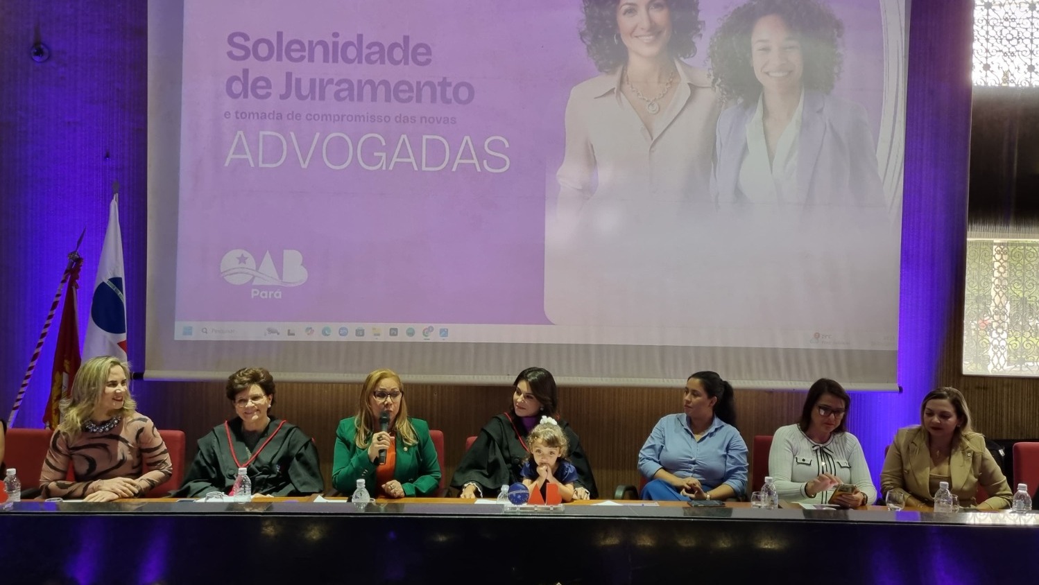 Solenidade de Juramento da OAB-PA no Edifício sede do MPPA. Solenidade de Juramento da OAB-PA no Edifício sede do MPPA.
