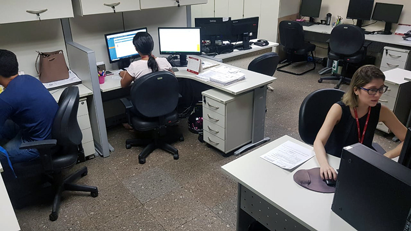 Equipe do Departamento de Recursos Humanos realiza atividades internas Equipe do Departamento de Recursos Humanos realiza atividades internas