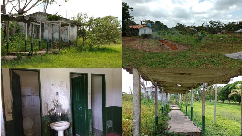 Essa é a escola antes da reforma Essa é a escola antes da reforma