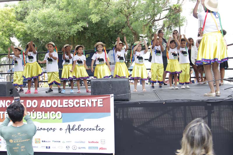 Crianças e adolescentes foram as protagonistas