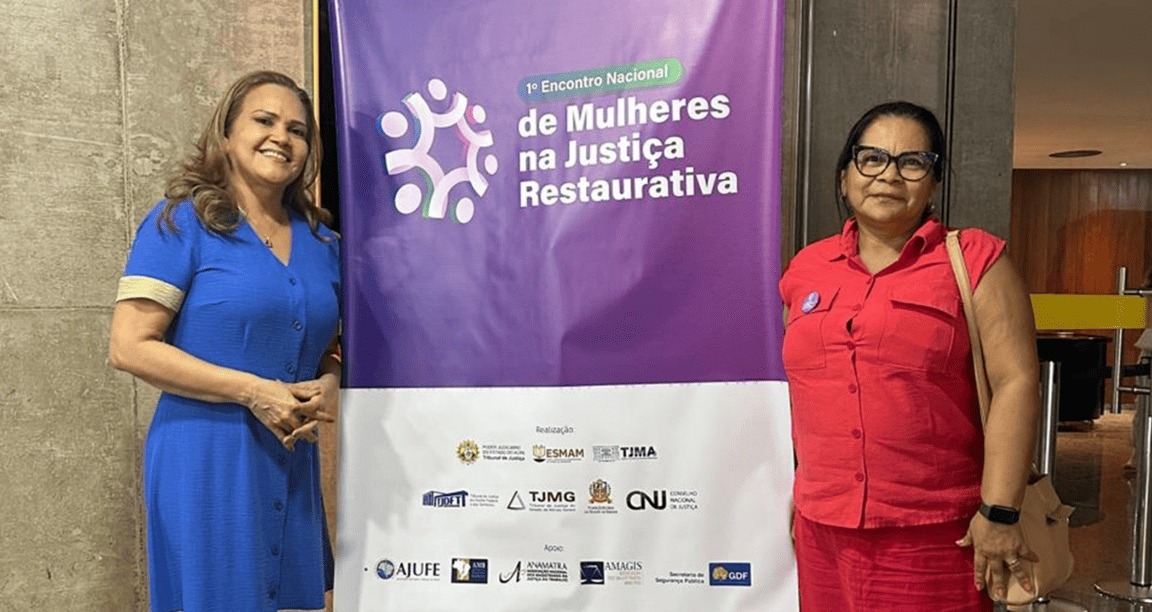 Promotora de Justiça Socorro de Maria Pereira Gomes dos Santos e a analista ministerial Jandira Miranda da Silva Promotora de Justiça Socorro de Maria Pereira Gomes dos Santos e a analista ministerial Jandira Miranda da Silva