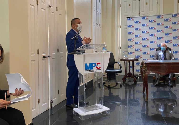 Corregedor do MPPA, Manoel Santino destacou parceria entre as instituições