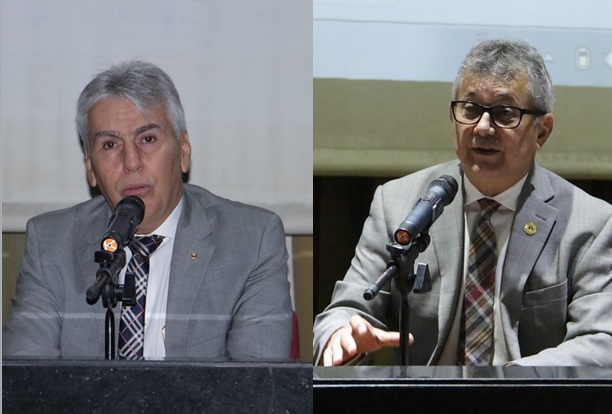 Gilberto Martins, procurador-geral de Justiça | Ricardo Albuqquerque, ouvidor-geral do MPPA Gilberto Martins, procurador-geral de Justiça | Ricardo Albuqquerque, ouvidor-geral do MPPA