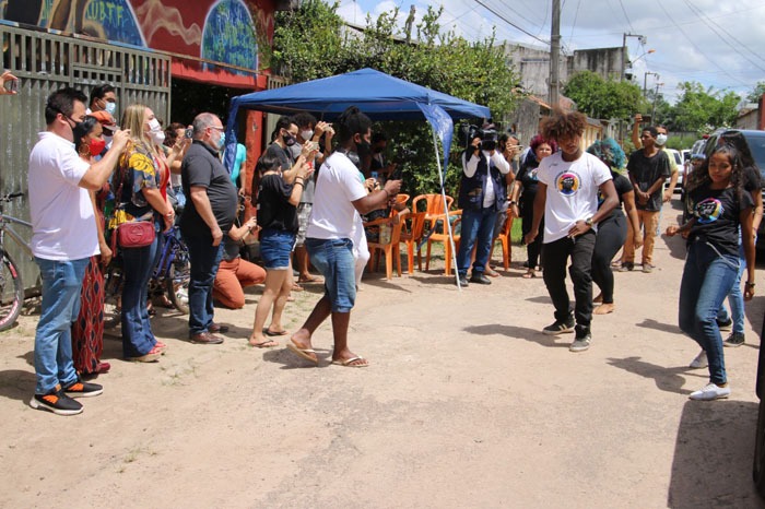 Apresentação de dança no encerramento da VII Semana da Criança