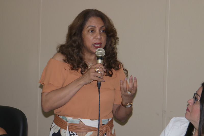 Procuradora-Geral em exercício, Cândida Nascimento, destaca importância do projeto para a sociedade Procuradora-Geral em exercício, Cândida Nascimento, destaca importância do projeto para a sociedade
