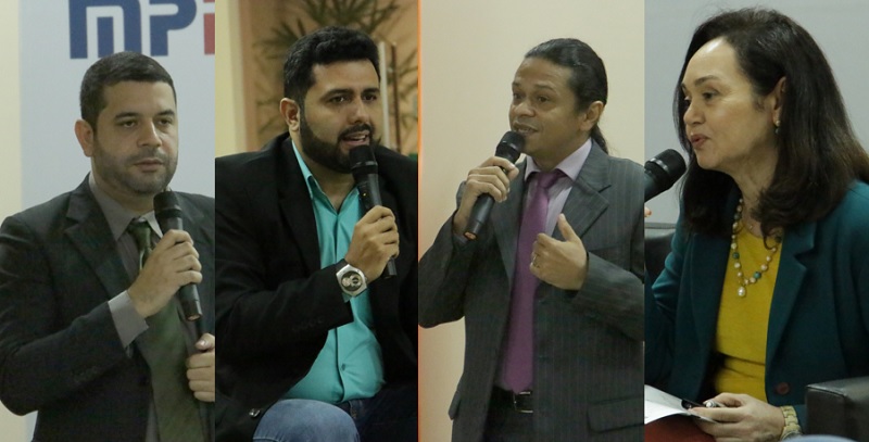 Robson Rodrigues, Felipe Soares, Antônio Silva e Altair de Fátima Sampaio