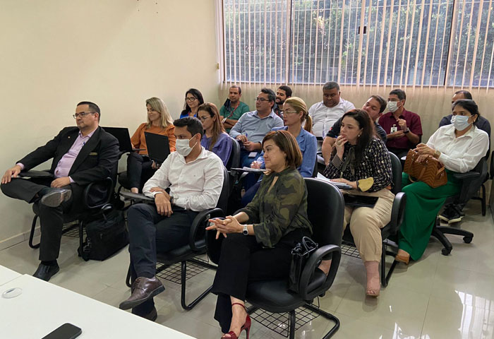 Reunião com integrantes da PJ de Paragominas Reunião com integrantes da PJ de Paragominas