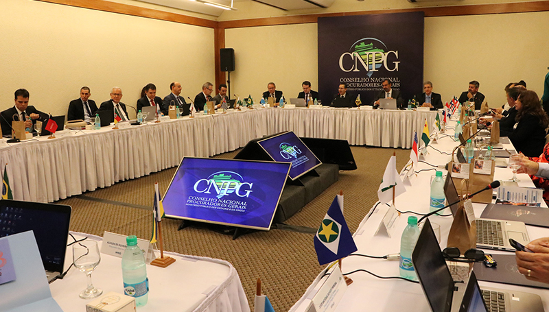 Membros do CNPG reunidos em Goiânia: temas institucionais em discussão Membros do CNPG reunidos em Goiânia: temas institucionais em discussão