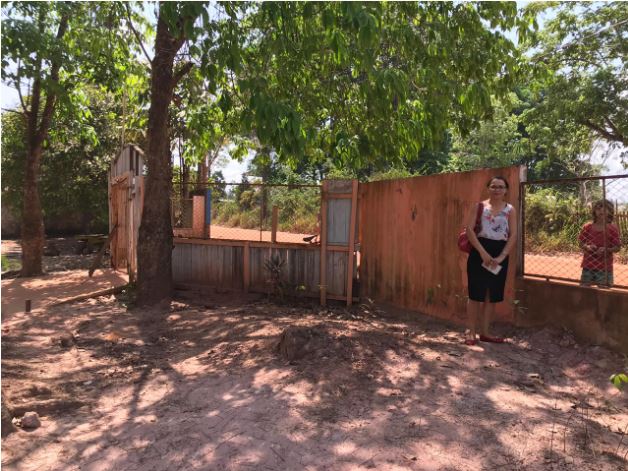 Muro baixo facilita ocorrência de delitos