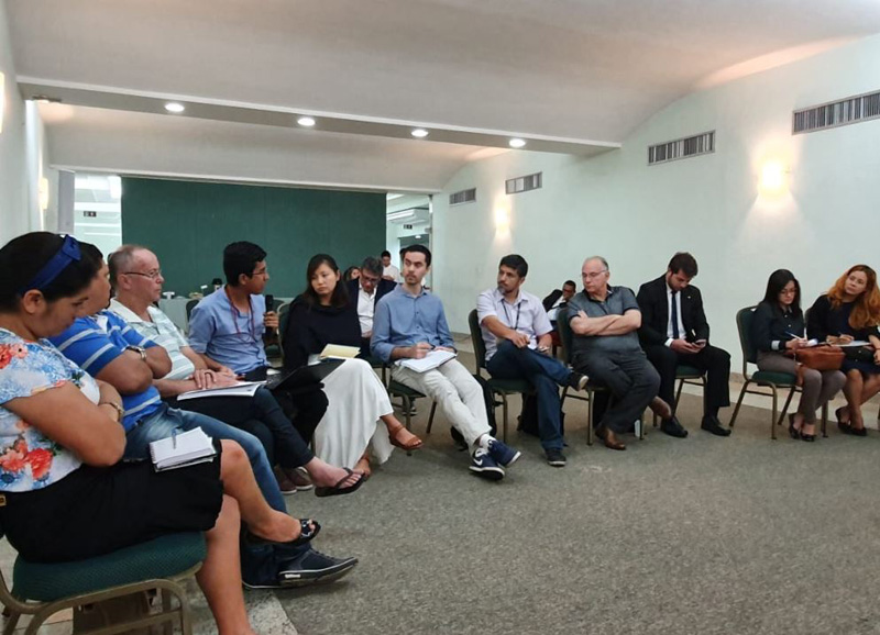 Técnicos de órgãos parceiros contribuíram com os debates