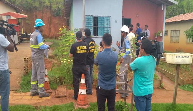 Equipes realizam a aferição dos medidores em Altamira Equipes realizam a aferição dos medidores em Altamira