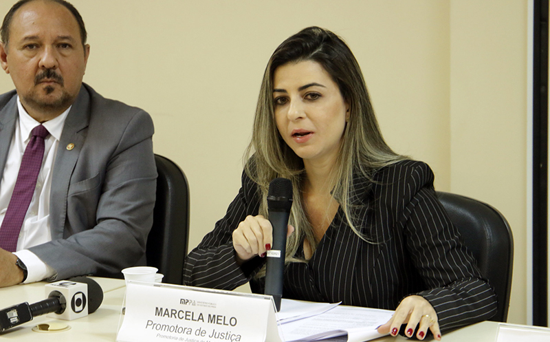 Promotora de Justiça Marcela Melo detalha providências do MPPA Promotora de Justiça Marcela Melo detalha providências do MPPA