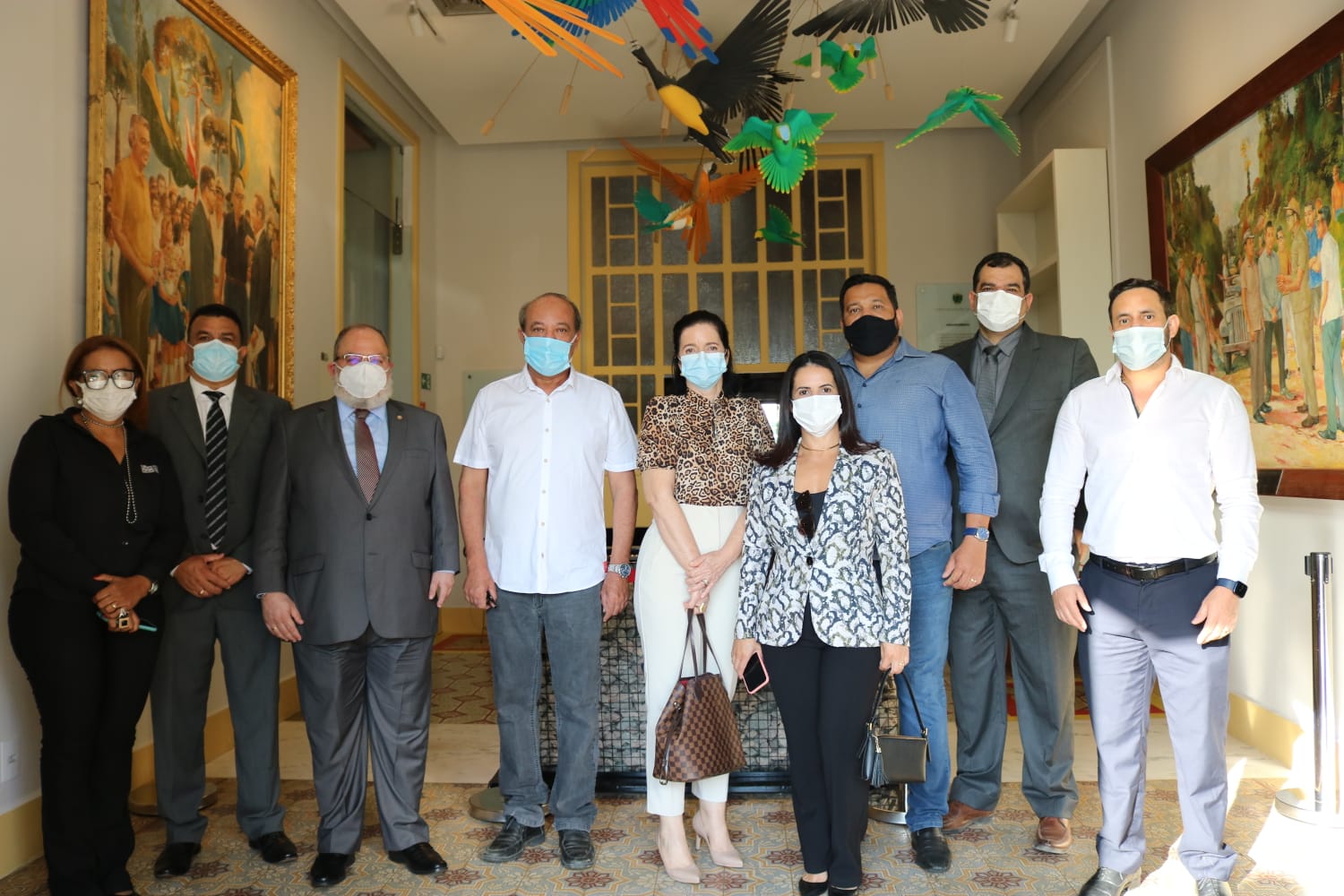 Membros da PGJ visitam Museu Municipal Francisco Coelho