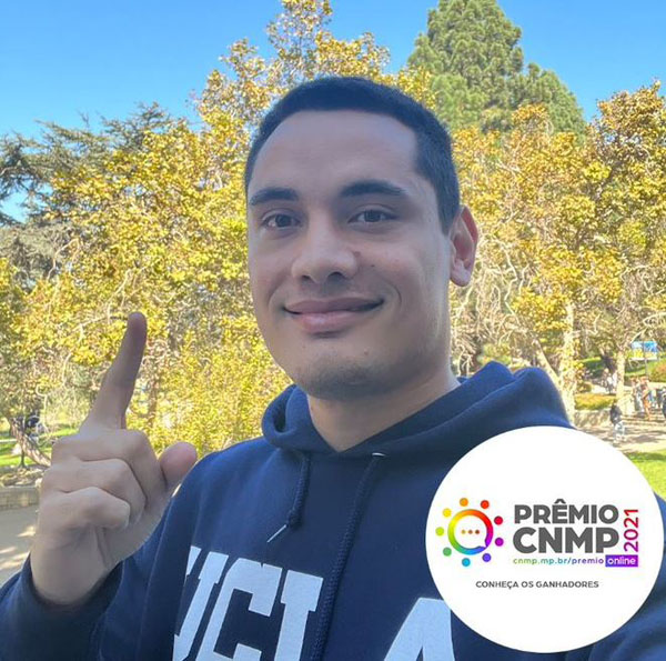 PJ Mauro Messias, autor do projeto AppCrim, que conquistou o 1º lugar no Prêmio CNMP 2021