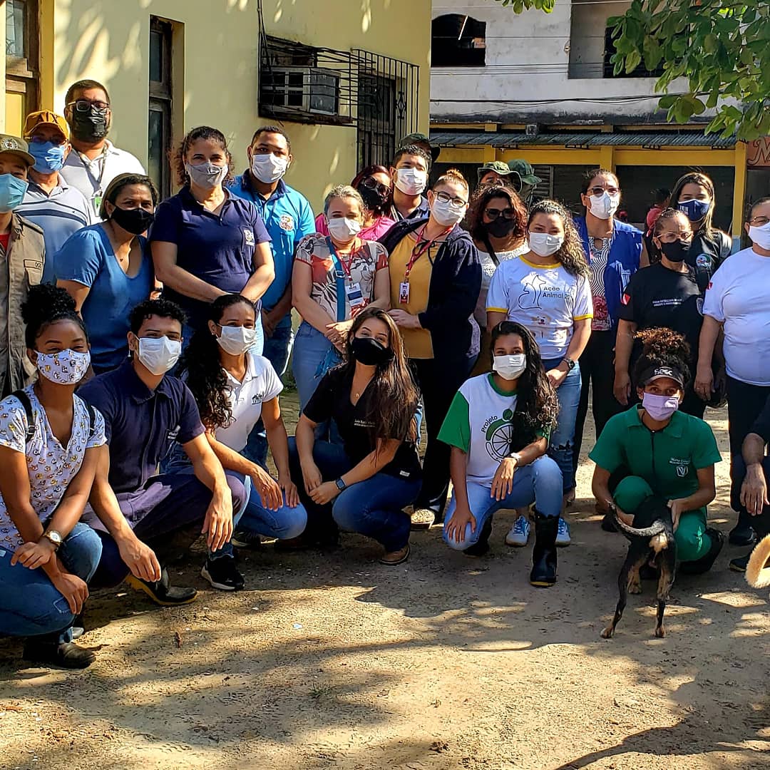 Primeira ação de microchipagem de animais