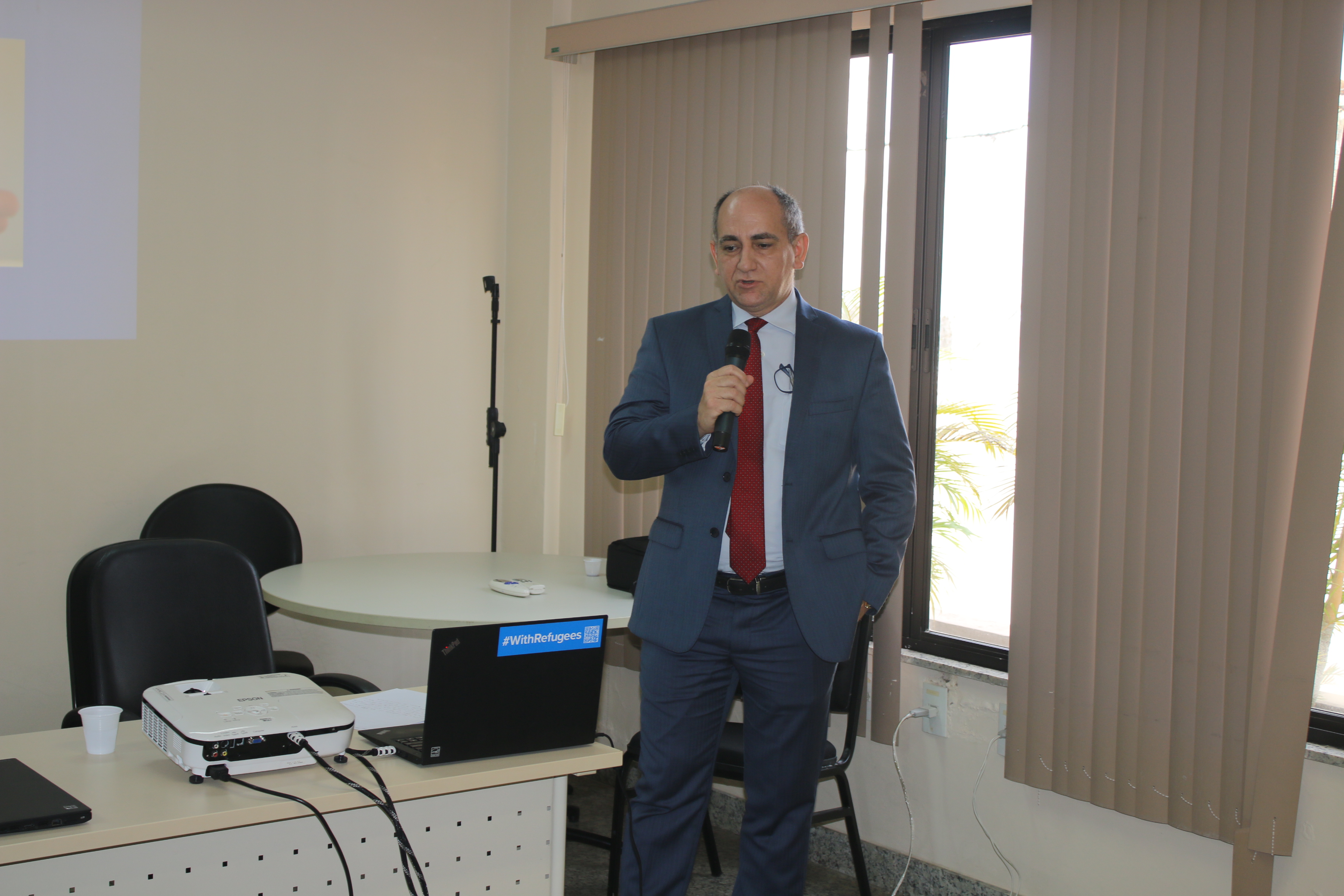 PJ Marco Aurélio fez a abertura da oficina