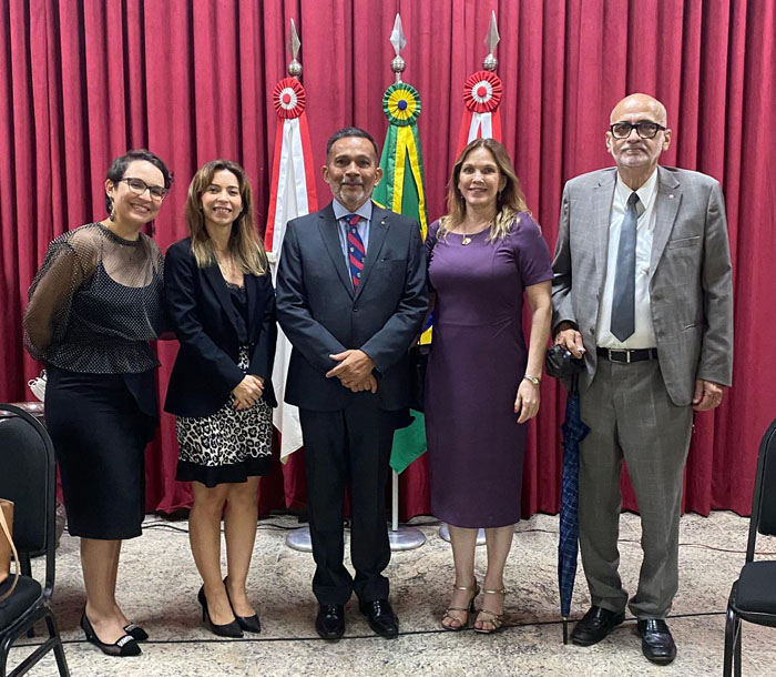 Corregedor Manoel Santino, Subcorregedor Geraldo Rocha e Promotores Assessores Leane Fiuza, Viviana Lobato e Luziana Dantas Corregedor Manoel Santino, Subcorregedor Geraldo Rocha e Promotores Assessores Leane Fiuza, Viviana Lobato e Luziana Dantas