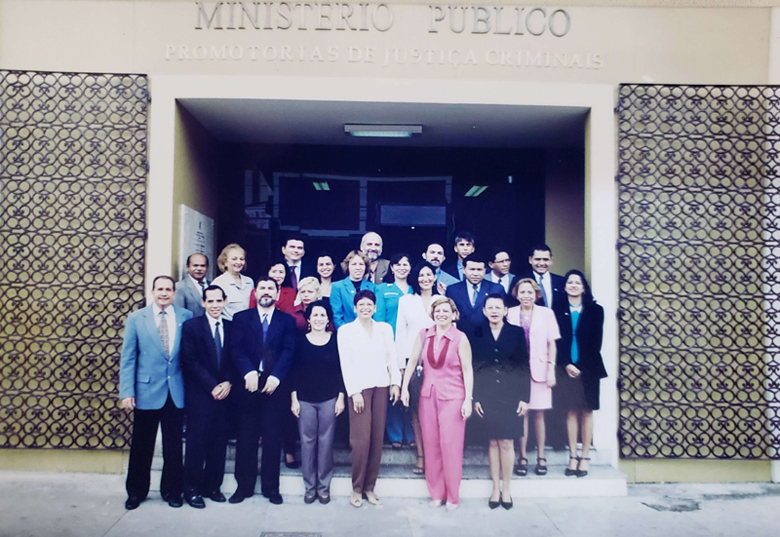 Membros do MPPA no dia da inauguração do prédio da Promotoria Criminal Membros do MPPA no dia da inauguração do prédio da Promotoria Criminal