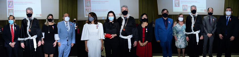 Dez integrantes do MPPA foram agraciados com a medalha do mérito institucional Dez integrantes do MPPA foram agraciados com a medalha do mérito institucional